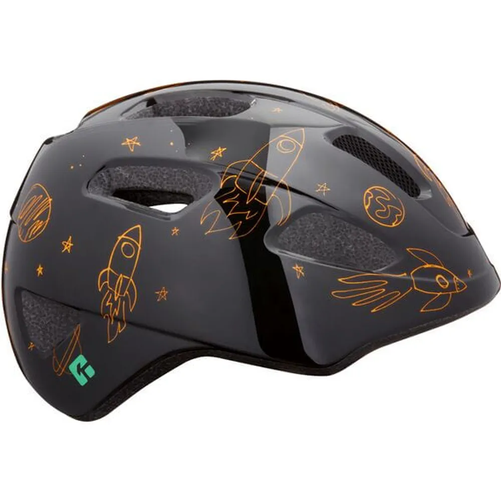 uPRISE Bikes Lazer PNut KinetiCore 2.0 Kids Helmet -  46-52cm - Flying Rockets | Price match, 365 day return s, 18-Month Warranty, Finance Available & Free UK Delivery