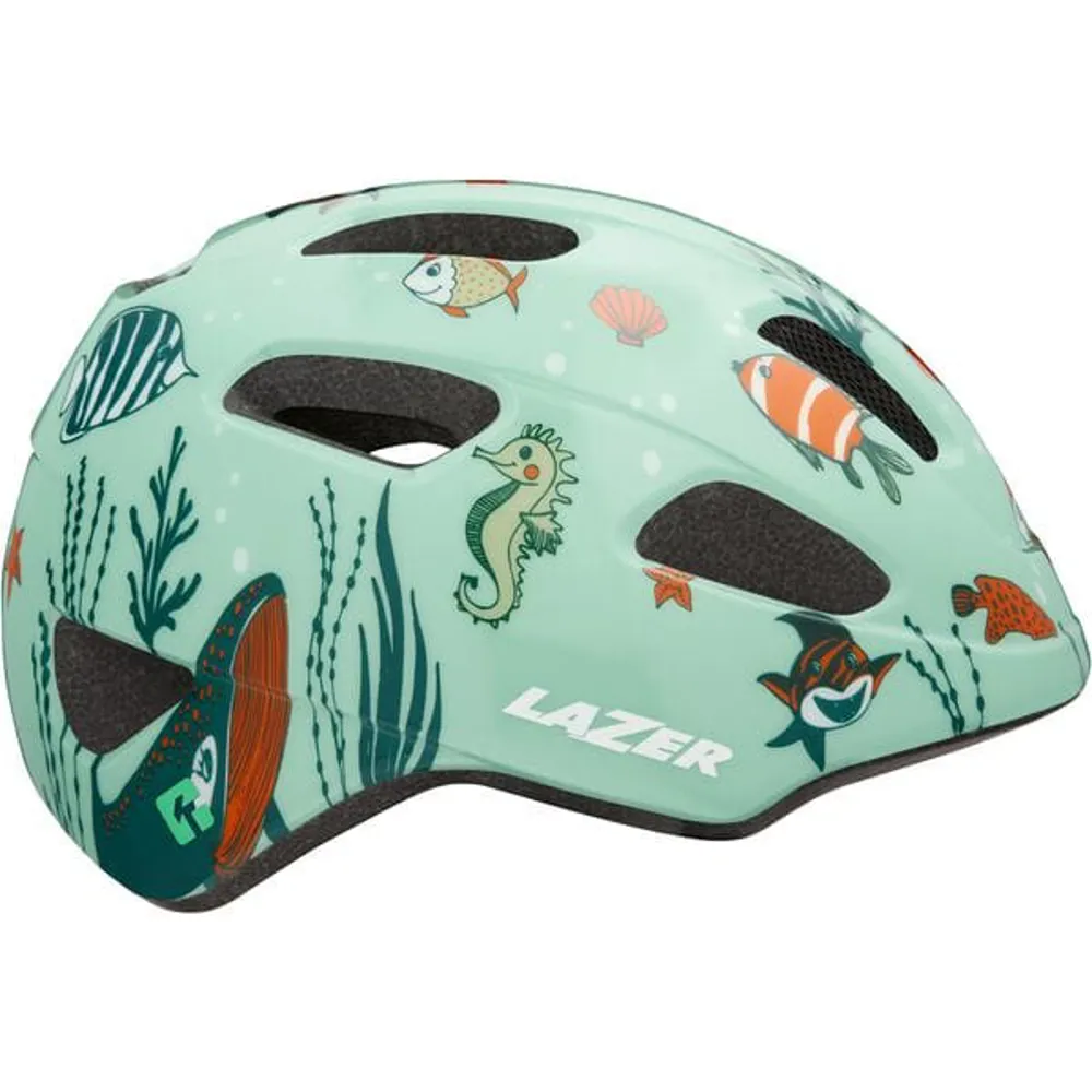 uPRISE Bikes Lazer PNut KinetiCore 2.0 Kids Helmet -  46-52cm - Sealife | Price match, 365 day return s, 18-Month Warranty, Finance Available & Free UK Delivery