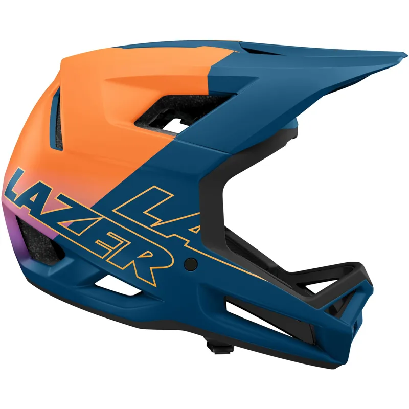 Lazer Cage KinetiCore Full Face MTB Helmet - Matt Twilight