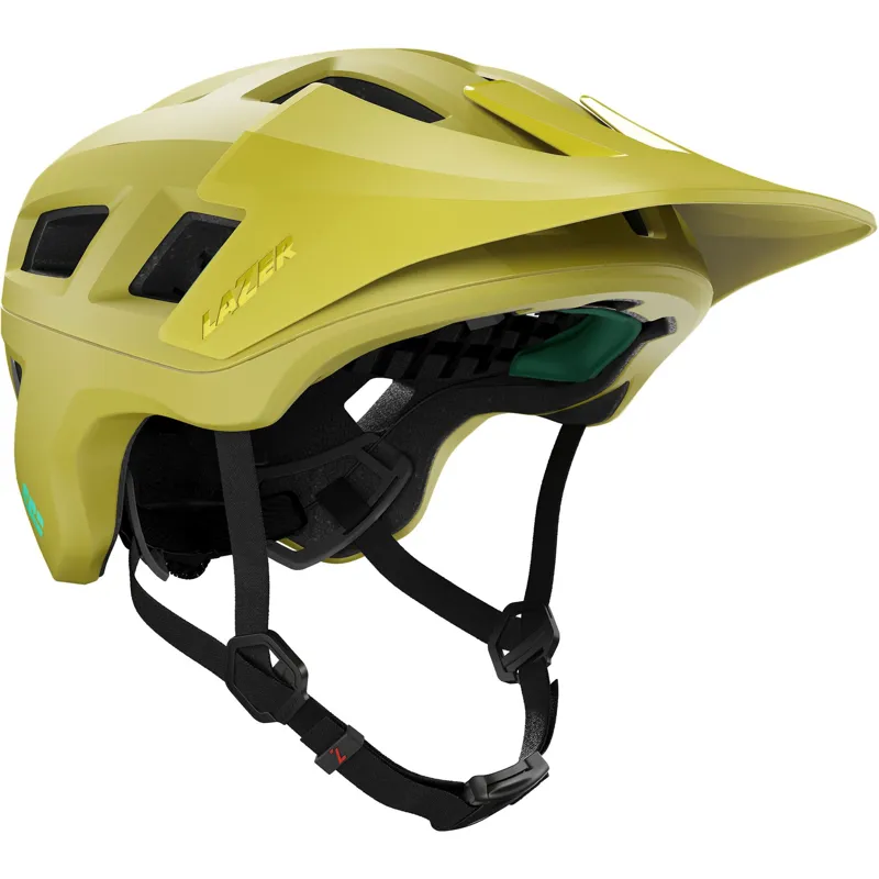 Lazer Coyote KinetiCore MTB Helmet - Green Tea-1