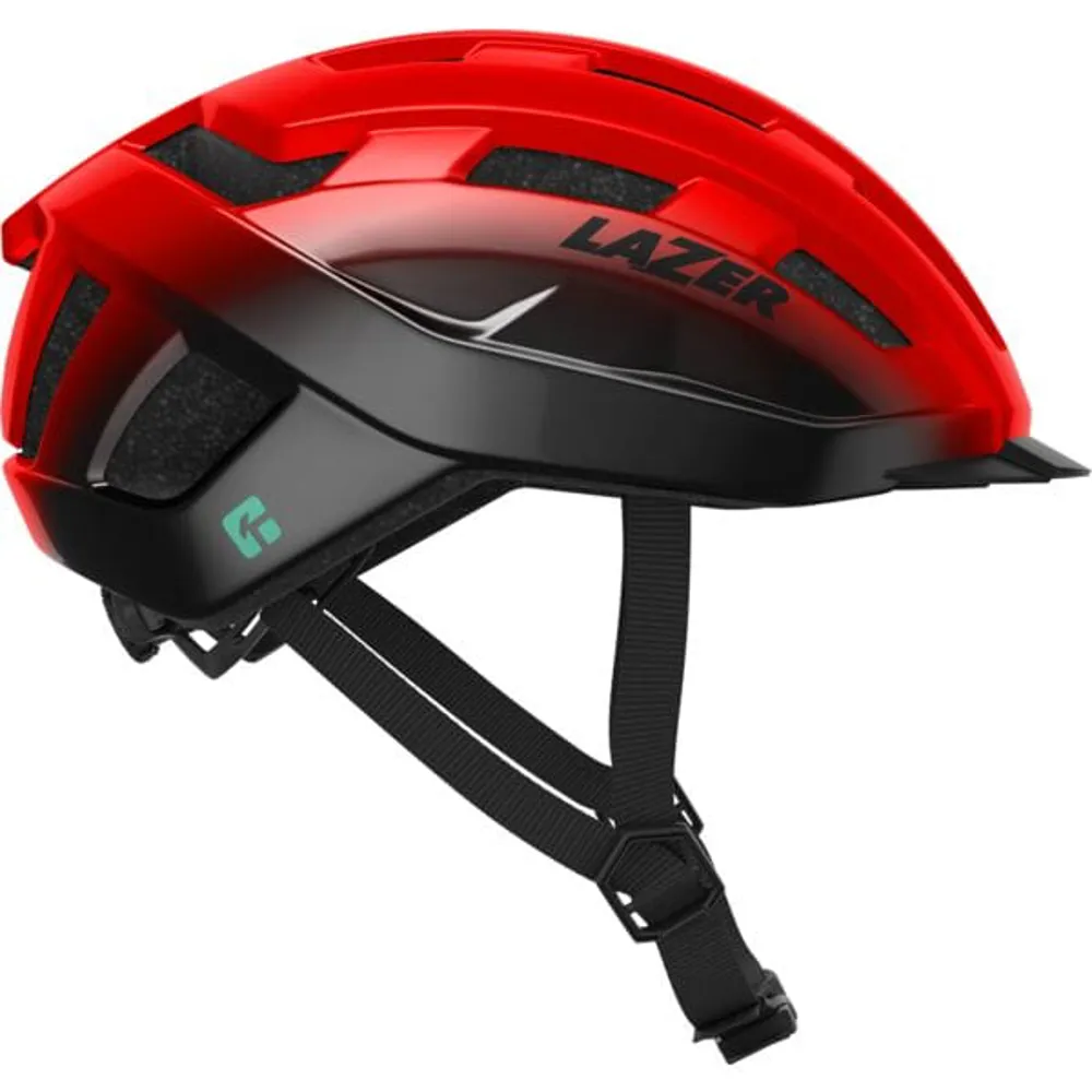 uPRISE Bikes Lazer Codax KinetiCore Urban Helmet - 54-61cm - Red/Black | Price match, 365 day return s, 18-Month Warranty, Finance Available & Free UK Delivery