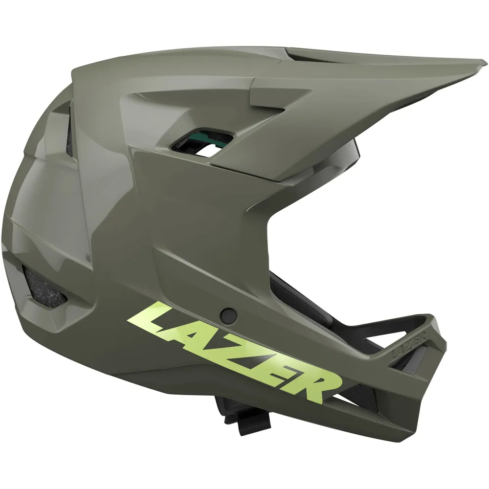 uPRISE Bikes Lazer Chase KinetiCore Full Face Helmet - Matt Green | Price match, 365 day return s, 18-Month Warranty, Finance Available & Free UK Delivery