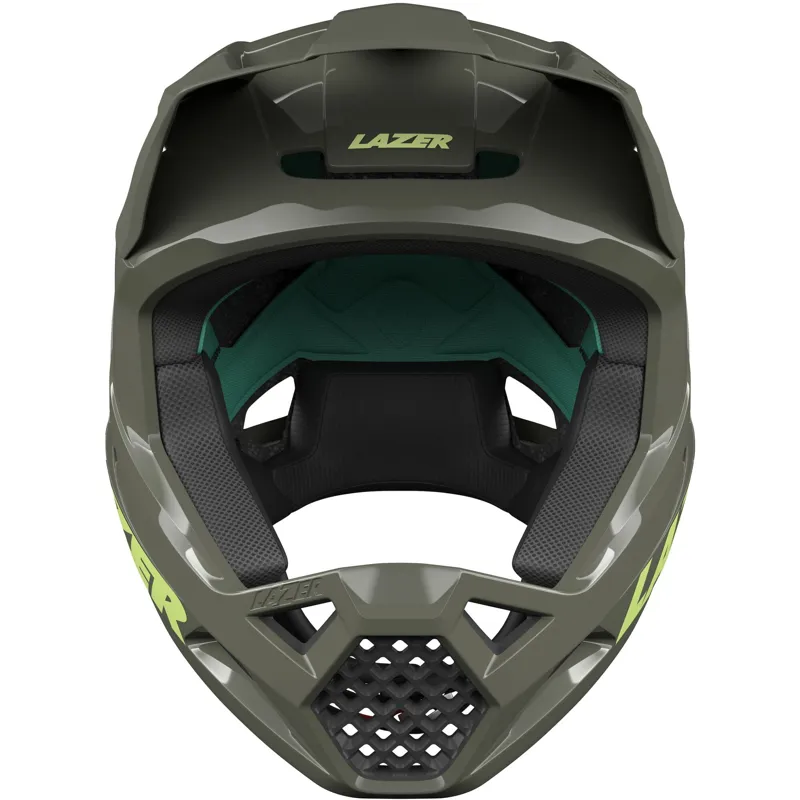 Lazer Chase KinetiCore Full Face Helmet - Matt Green-2