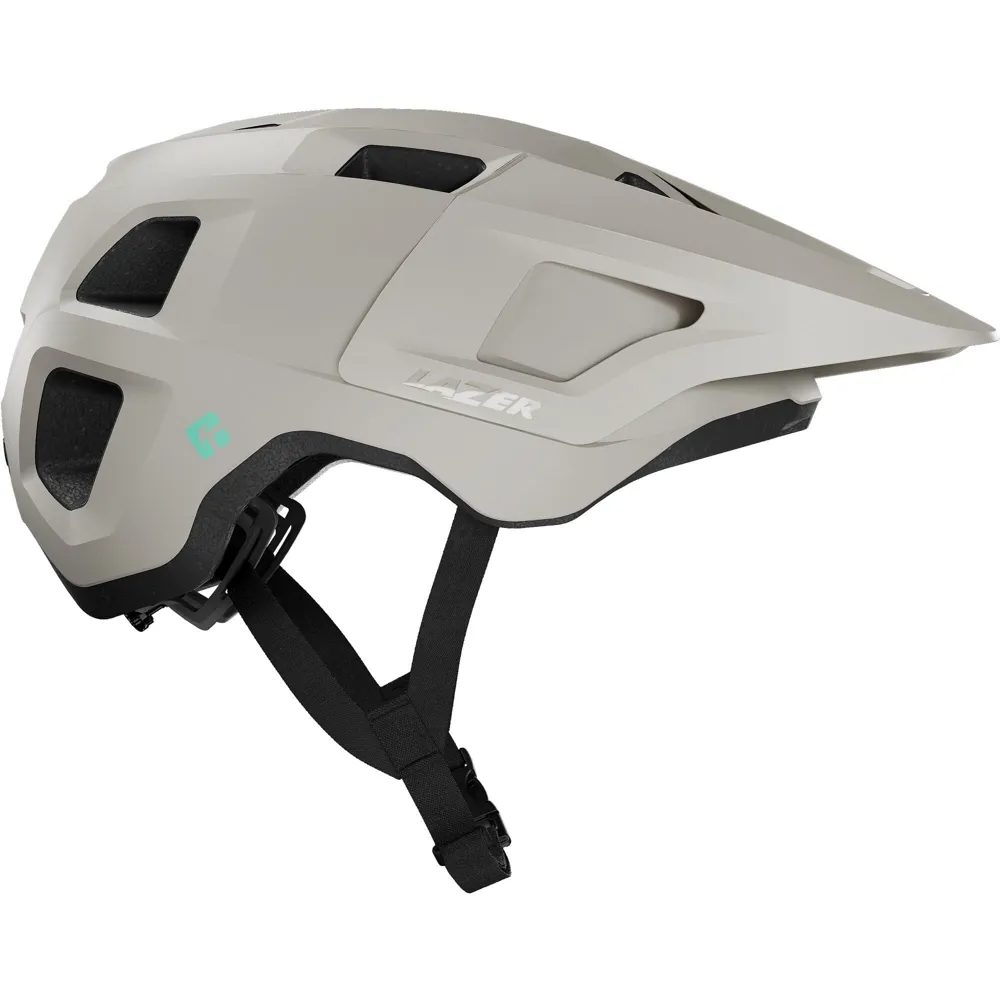 uPRISE Bikes Lazer Lupo KinetiCore MTB Helmet - 55-61cm - White Stone | Price match, 365 day return s, 18-Month Warranty, Finance Available & Free UK Delivery