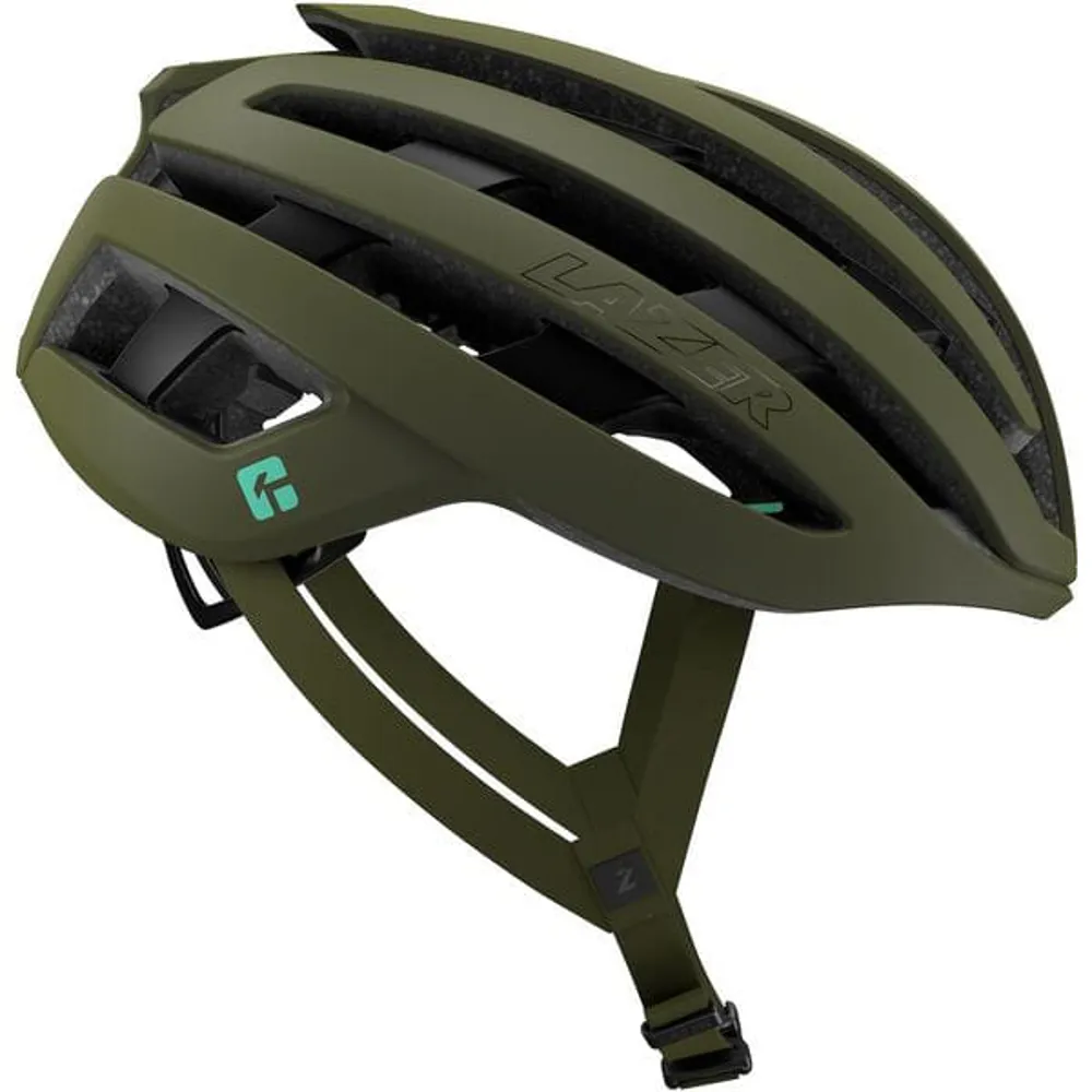 uPRISE Bikes Lazer Z1 KinetiCore Road Helmet - Pine Green | Price match, 365 day return s, 18-Month Warranty, Finance Available & Free UK Delivery