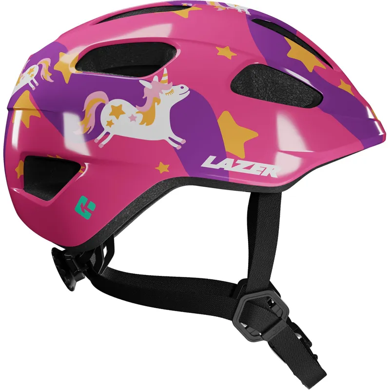 Lazer PNut KinetiCore 2.0 Kids Helmet - 46-52cm - Purple Pony