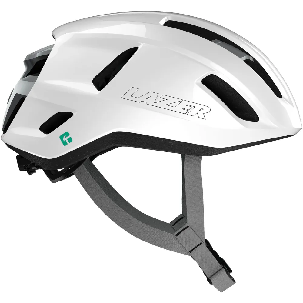 uPRISE Bikes Lazer Sphere KinetiCore Road Helmet - White/Silver | Price match, 365 day return s, 18-Month Warranty, Finance Available & Free UK Delivery
