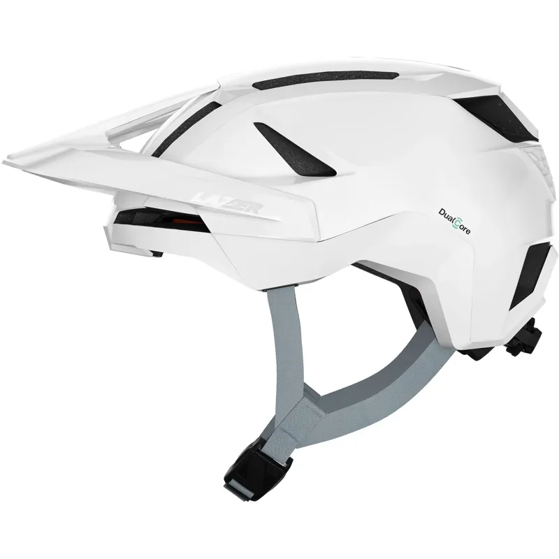 Lazer Impala KinetiCore MTB Helmet - Full White-3