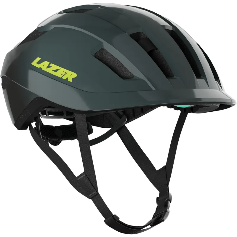 Lazer J1 KinetiCore Youth Helmet - 50-56cm - Black/Grey