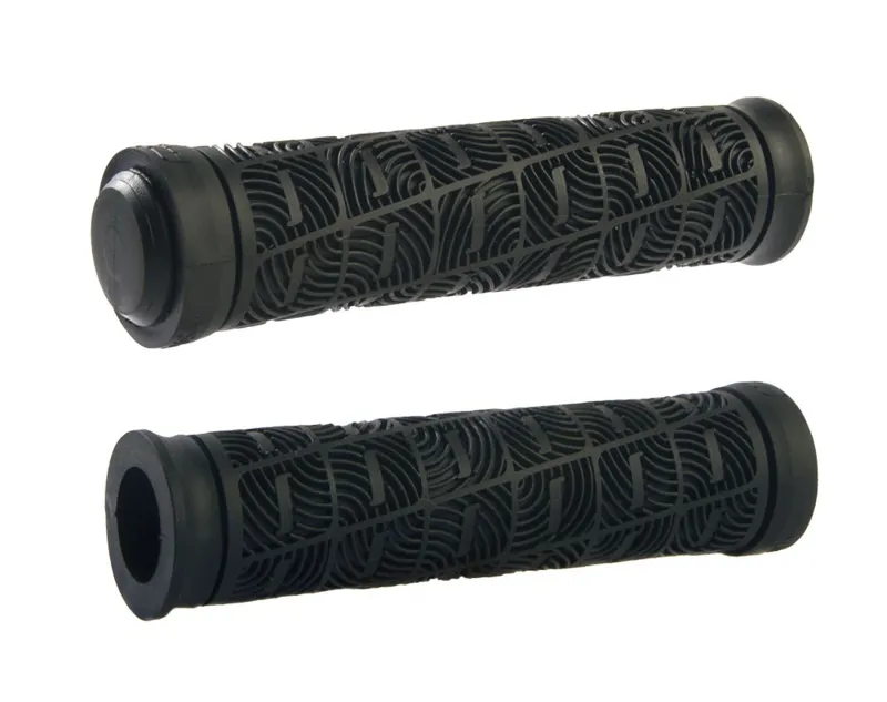 ODI O Grip Slip-On MTB Grips - 127mm - Black