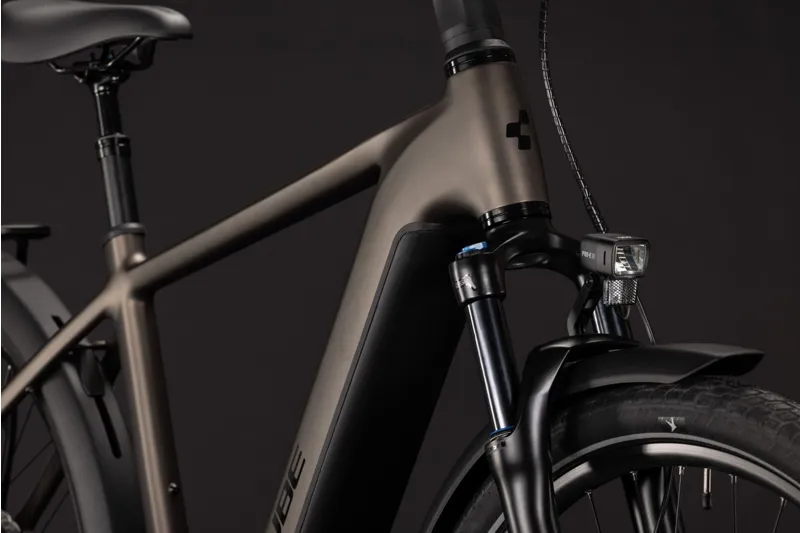 Cube Touring Hybrid Pro 800wh 2027 Electric Hybrid Bike - Metallicumbra-5