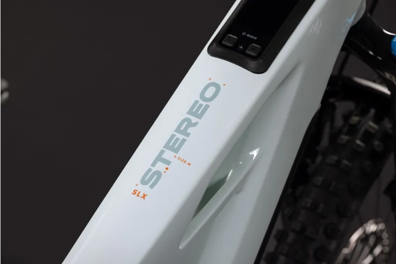 Cube Stereo Hybrid One77 HPC SLX 800wh 2027 Electric MTB - Hintofmint-2
