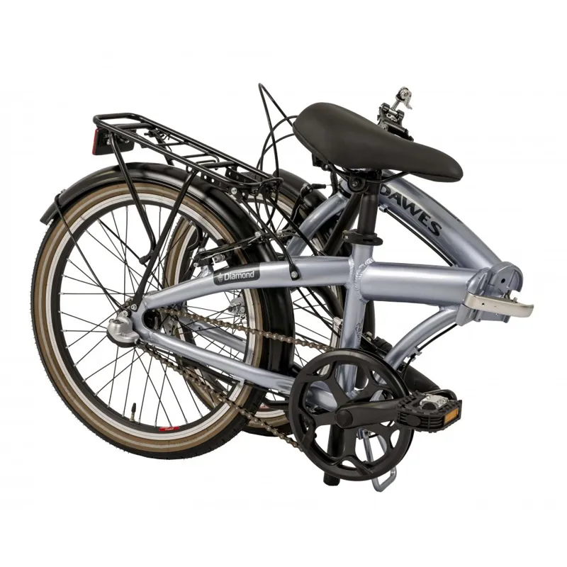 Dawes Diamond 20w 2026 Folding Bike - Silver-11