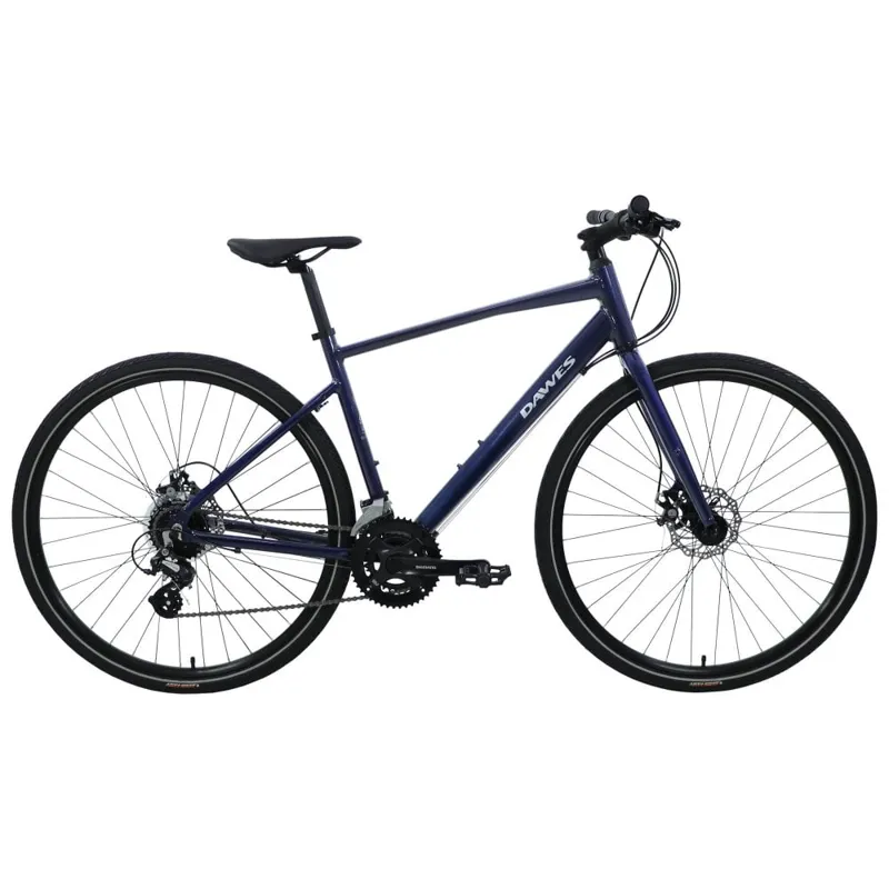 Dawes Discovery 2.0 Cross Bar 2025 Hybrid Bike - Blue