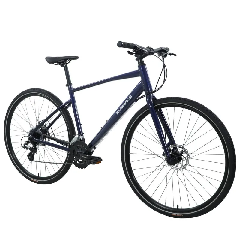 Dawes Discovery 2.0 Cross Bar 2025 Hybrid Bike - Blue-1