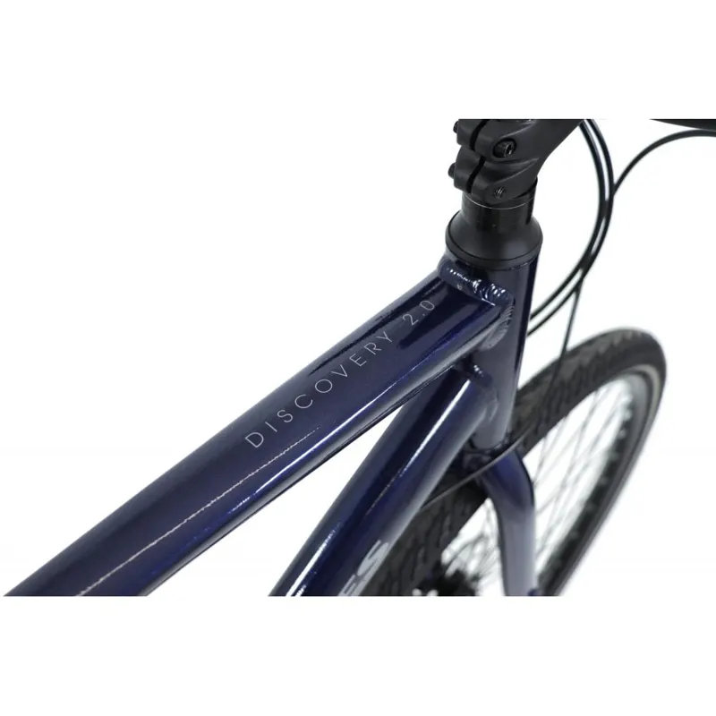 Dawes Discovery 2.0 Cross Bar 2025 Hybrid Bike - Blue-4