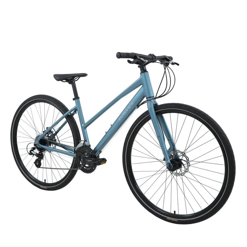 Dawes Discovery 2.0 Low Step 2027 Women's Hybrid Bike - Sky Blue-1