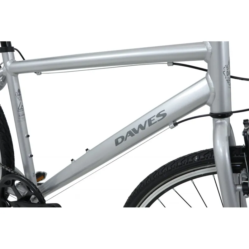 Dawes Venture 1.0 Cross Bar 2025 Hybrid Bike - Silver-6
