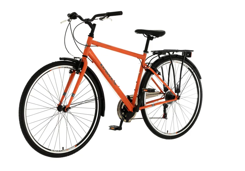 Dawes Sahara 2023 Hybrid Bike - Orange-1