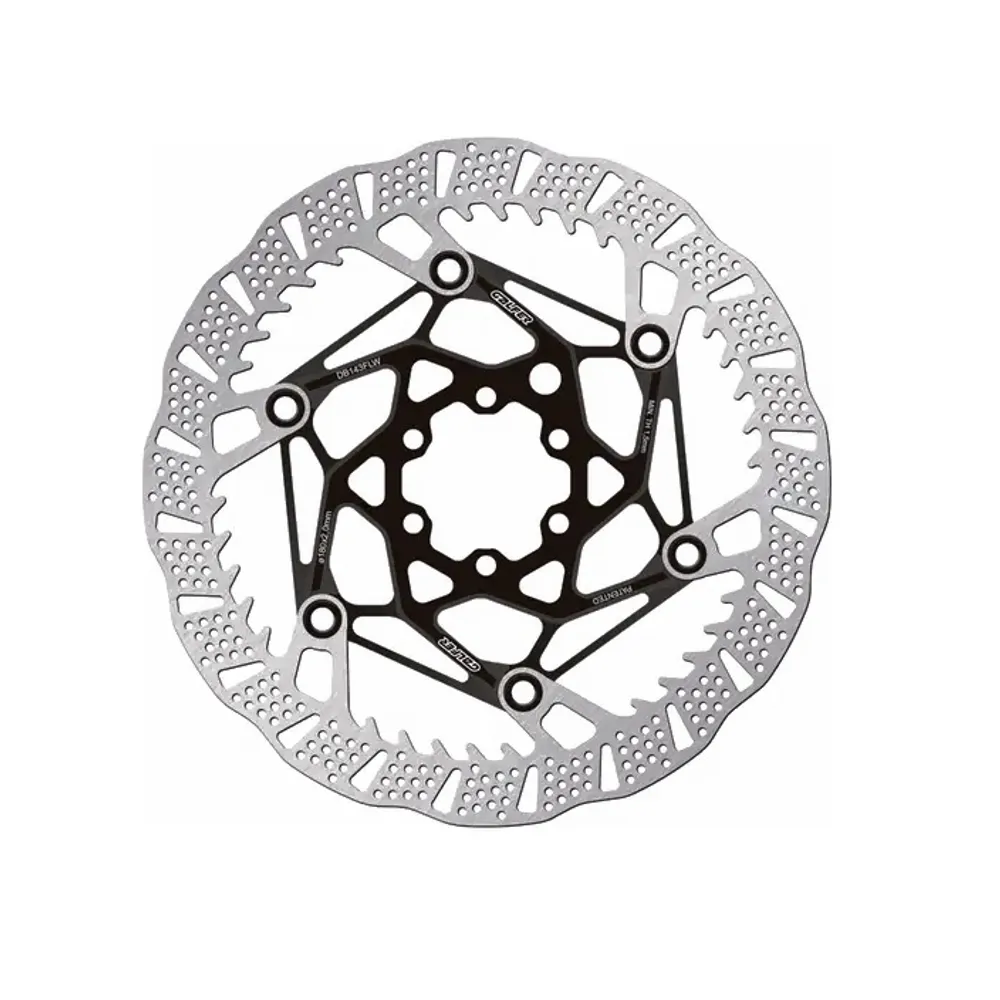 uPRISE Bikes Galfer Shark Evo Bike Disc Rotor - 6 Bolt - 223 x 2.0mm - Black | Price match, 365 day returns, 18-Month Warranty, Finance Available & Free UK Delivery