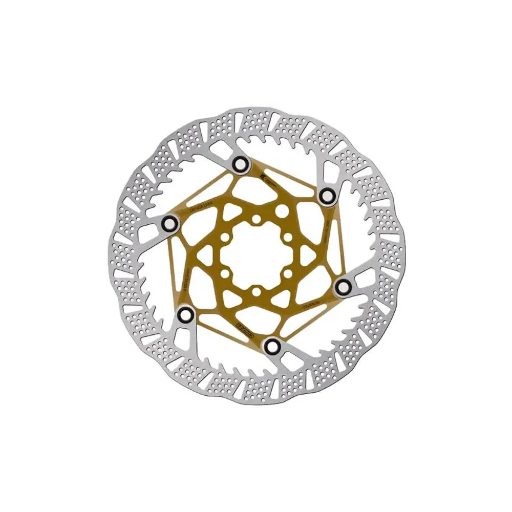 uPRISE Bikes Galfer Shark Evo Bike Disc Rotor - 6 Bolt - 180 x 2.0mm - Kashima | Price match, 365 day returns, 18-Month Warranty, Finance Available & Free UK Delivery