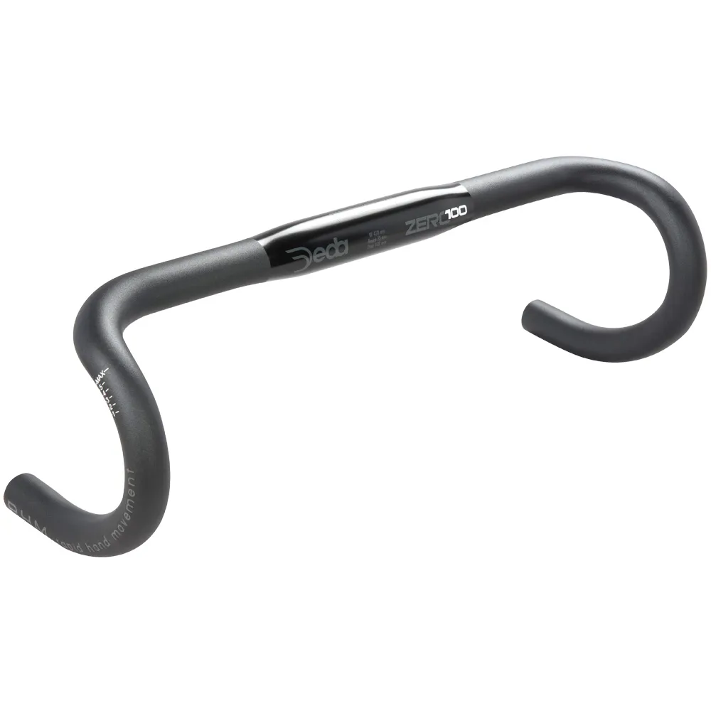 uPRISE Bikes Deda Zero100 RHM Alloy Handlebars - Black On Black | Price match, 365 day returns, 18-Month Warranty, Finance Available & Free UK Delivery