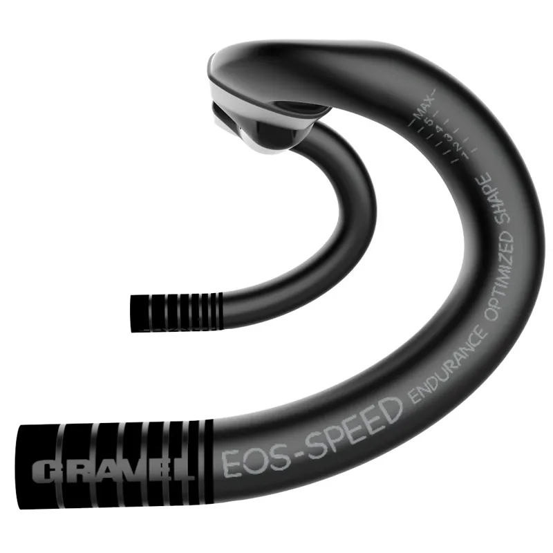 Deda Superzero Gravel Carbon Handlebars - Polish On Black-2