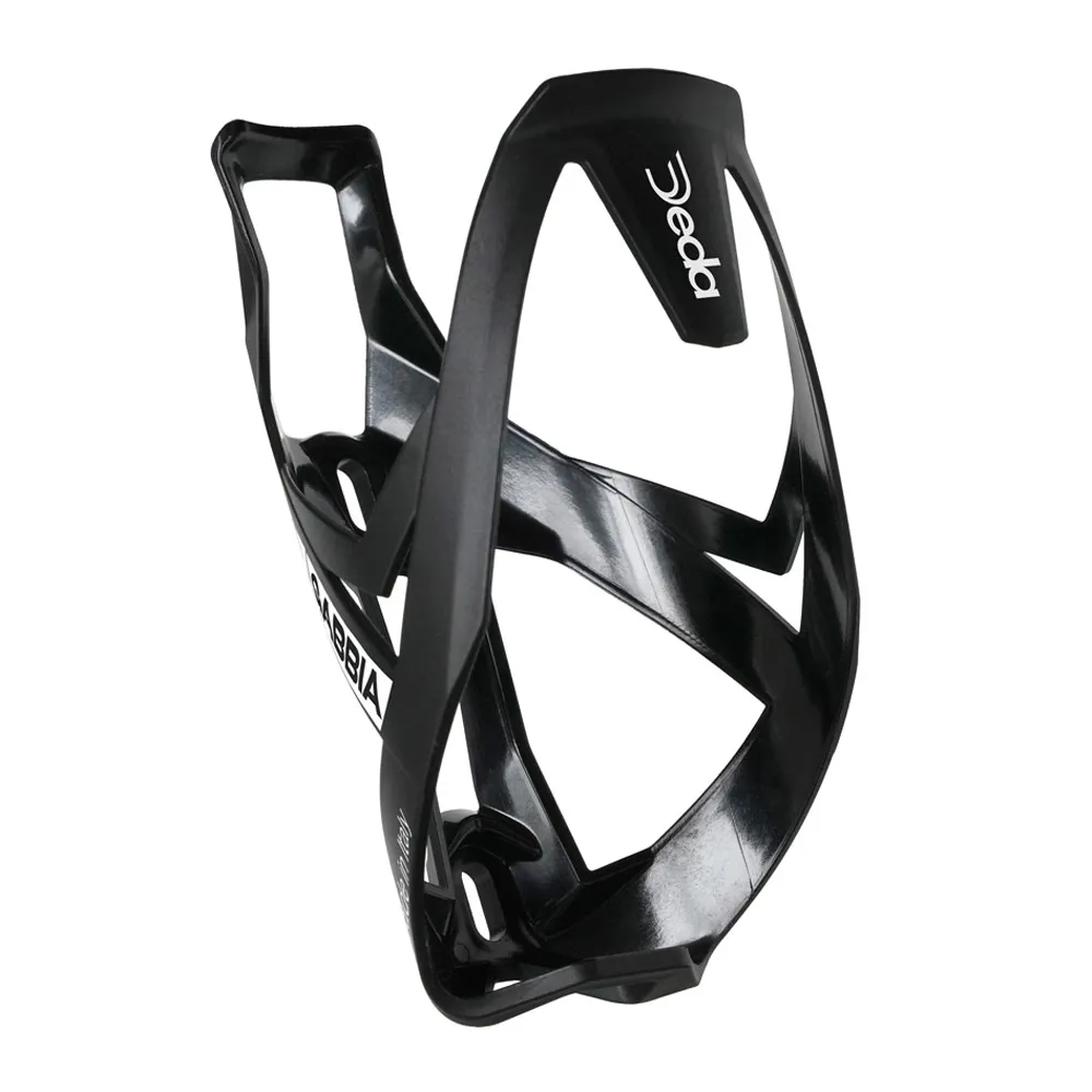 uPRISE Bikes Deda Gabbia Pro Bottle Cage - Black/White | Price match, 365 day returns, 18-Month Warranty, Finance Available & Free UK Delivery