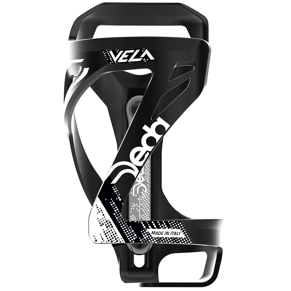 uPRISE Bikes Deda Vela Bottle Cage - Black/White | Price match, 365 day returns, 18-Month Warranty, Finance Available & Free UK Delivery