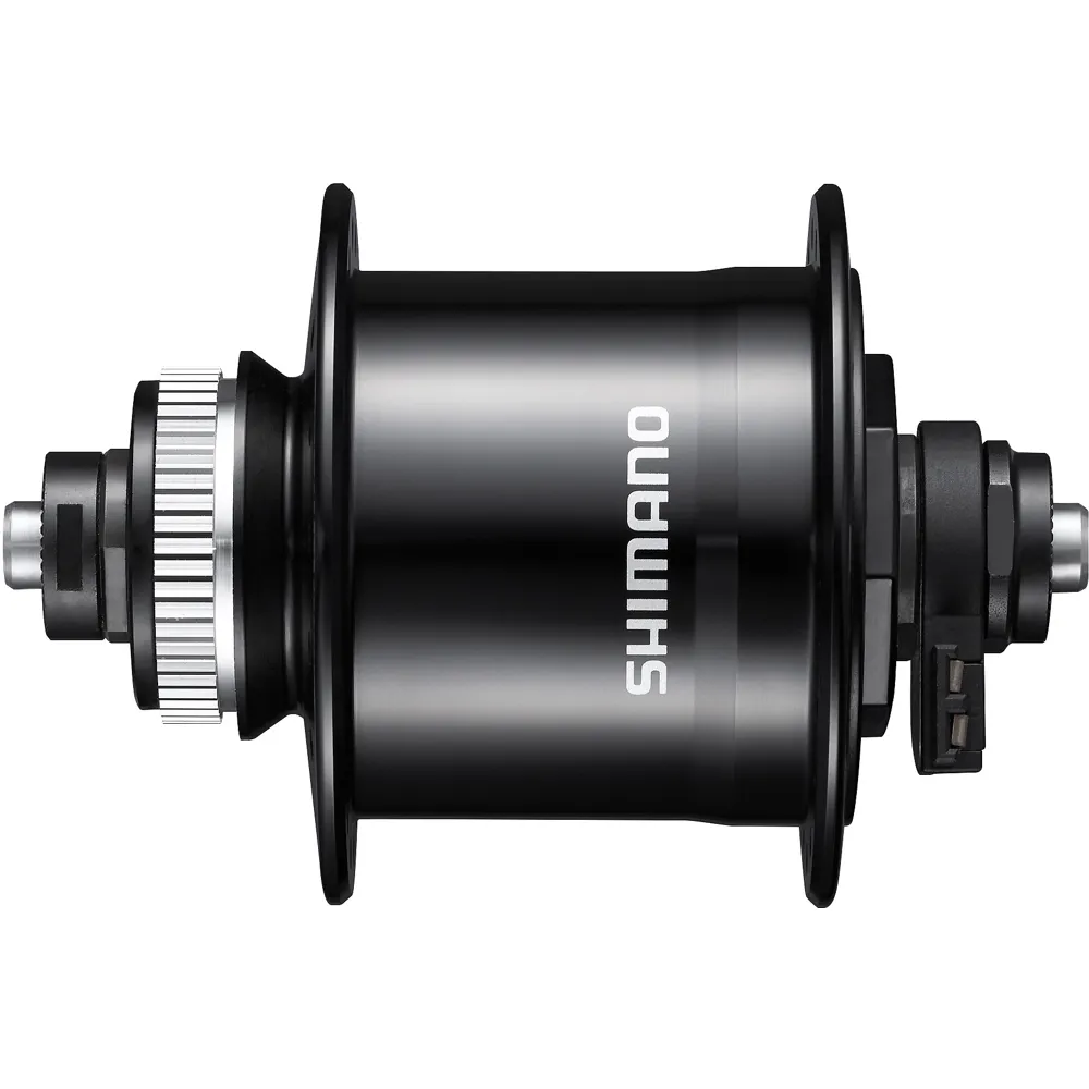 uPRISE Bikes Shimano DH-UR700-3D 6v 3w Centre-Lock Disc Q/R Dynamo Hub - Black | Price match, 365 day return s, 18-Month Warranty, Finance Available & Free UK Delivery
