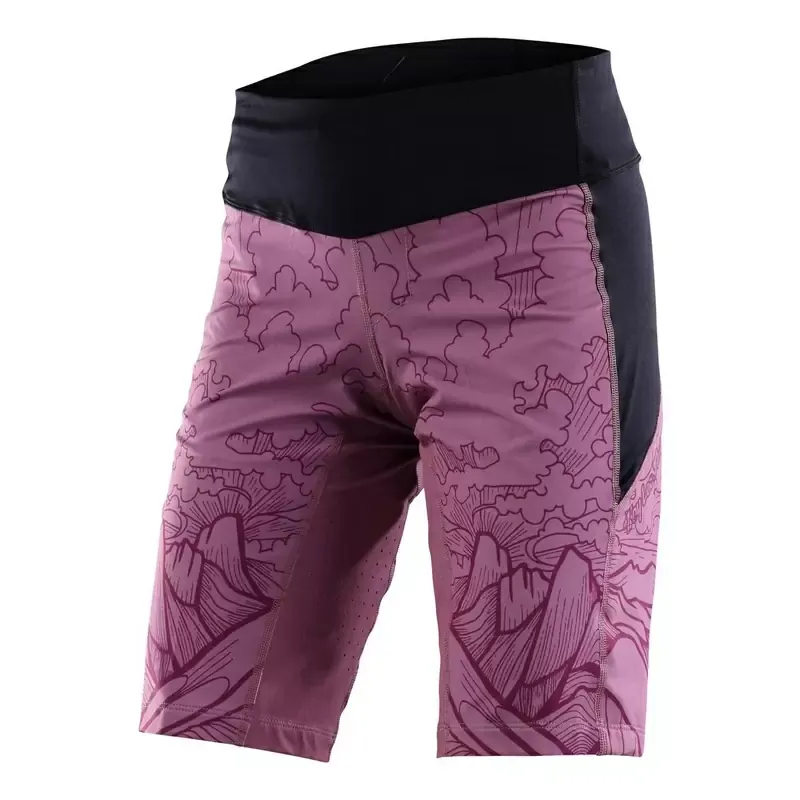 Troy Lee Luxe Women's Baggy Shorts Shell Only - Micayla Gatto Rosewood