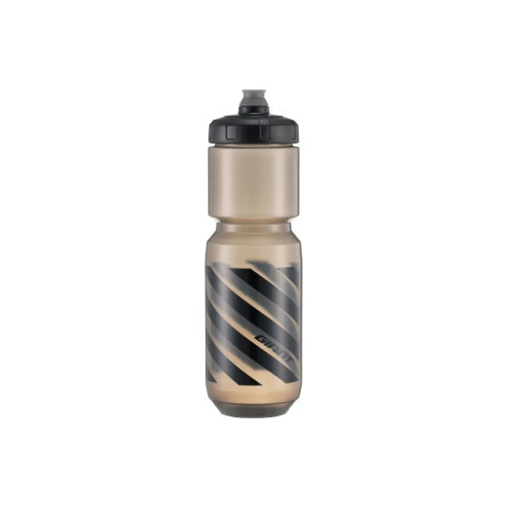 uPRISE Bikes Giant Doublespring Transparent Water Bottle - Black - 750ml | Price match, 365 day return s, 18-Month Warranty, Finance Available & Free UK Delivery