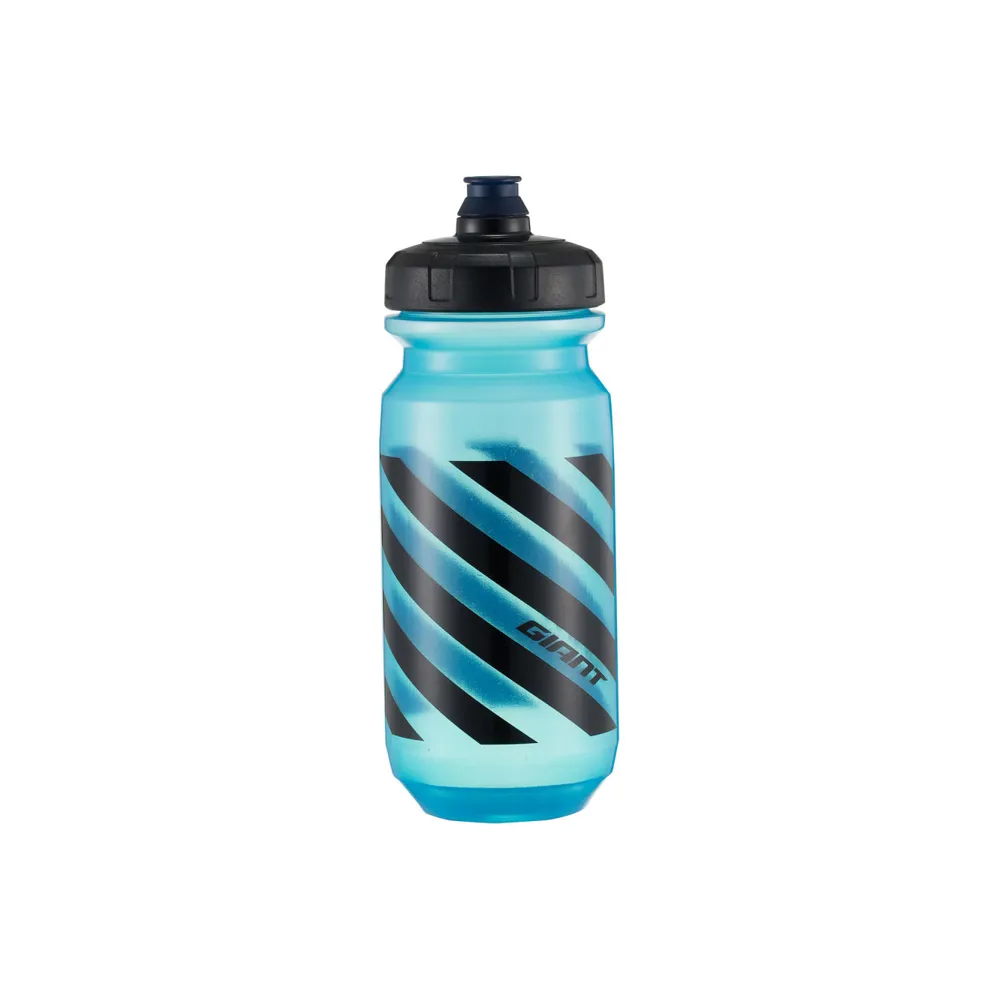 uPRISE Bikes Giant Doublespring Transparent Water Bottle - Blue/Black - 600ml | Price match, 365 day return s, 18-Month Warranty, Finance Available & Free UK Delivery