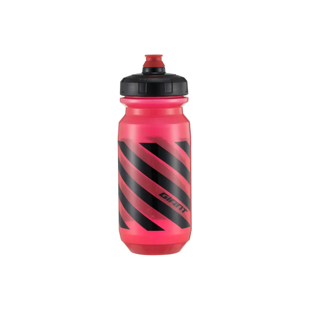 uPRISE Bikes Giant Doublespring Transparent Water Bottle - Red/Black - 600ml | Price match, 365 day return s, 18-Month Warranty, Finance Available & Free UK Delivery