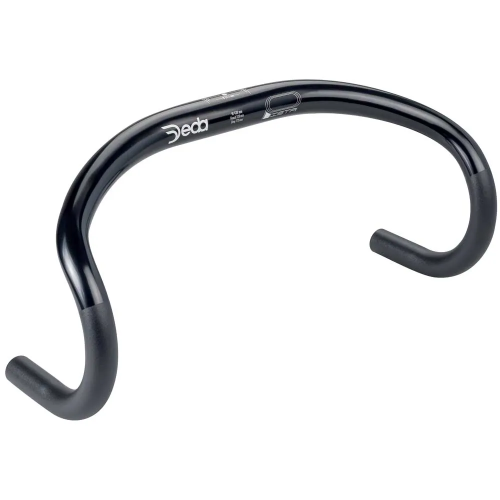 uPRISE Bikes Deda Pista Track Handlebars - 42cm - Black | Price match, 365 day returns, 18-Month Warranty, Finance Available & Free UK Delivery