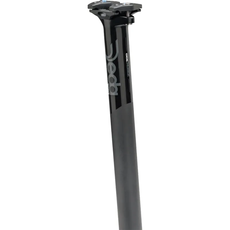 Deda Zero100 0mm In-Line Seatposts - Black On Black