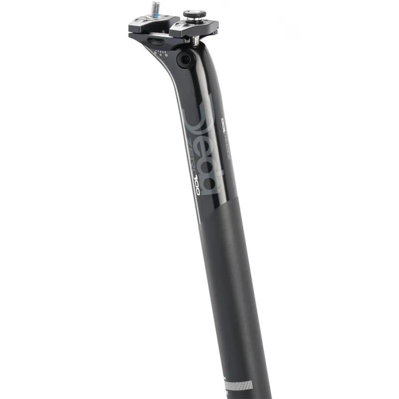 Deda Zero100 Alloy Seatpost - Black On Black