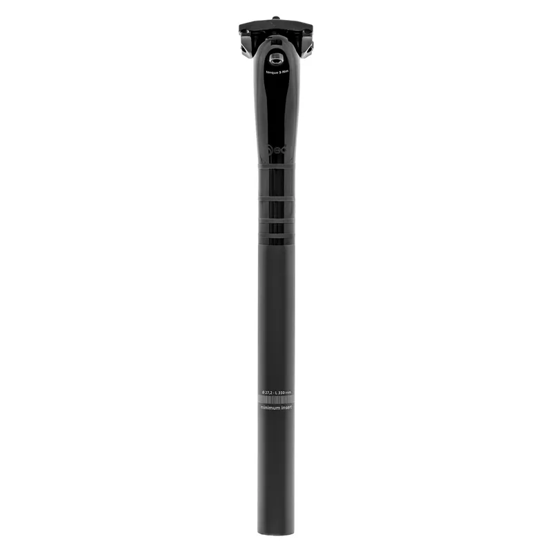 Deda RS 25mm Setback Carbon Seatpost - Polish On Black-1