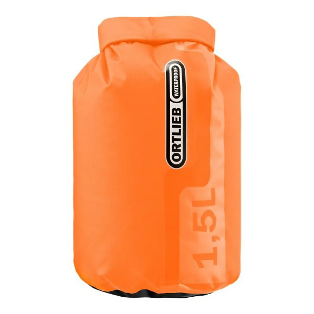 uPRISE Bikes Ortlieb Ultra Lightweight Drybag PS10 - 1.5 Litre - Orange | Price match, 365 day return s, 18-Month Warranty, Finance Available & Free UK Delivery