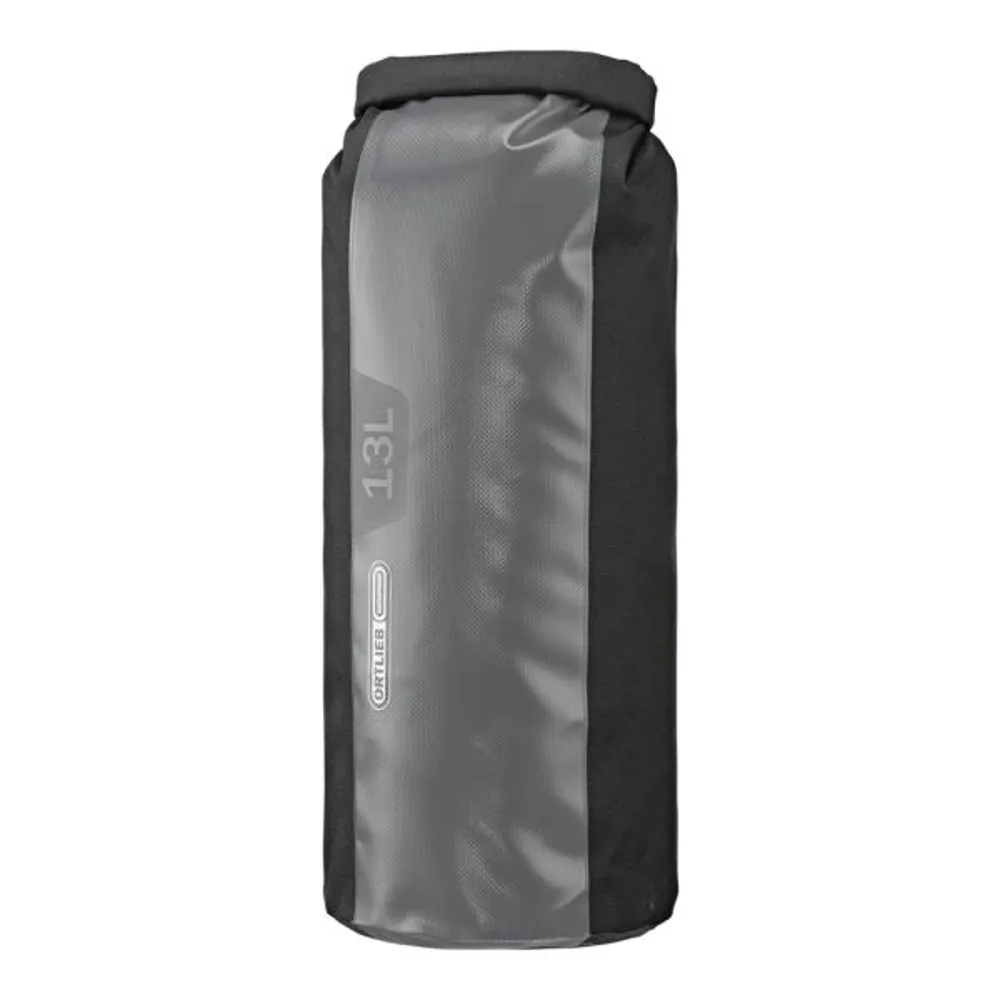uPRISE Bikes Ortlieb Heavyweight PS490 Drybag - 13 Litre - Black/Grey | Price match, 365 day return s, 18-Month Warranty, Finance Available & Free UK Delivery