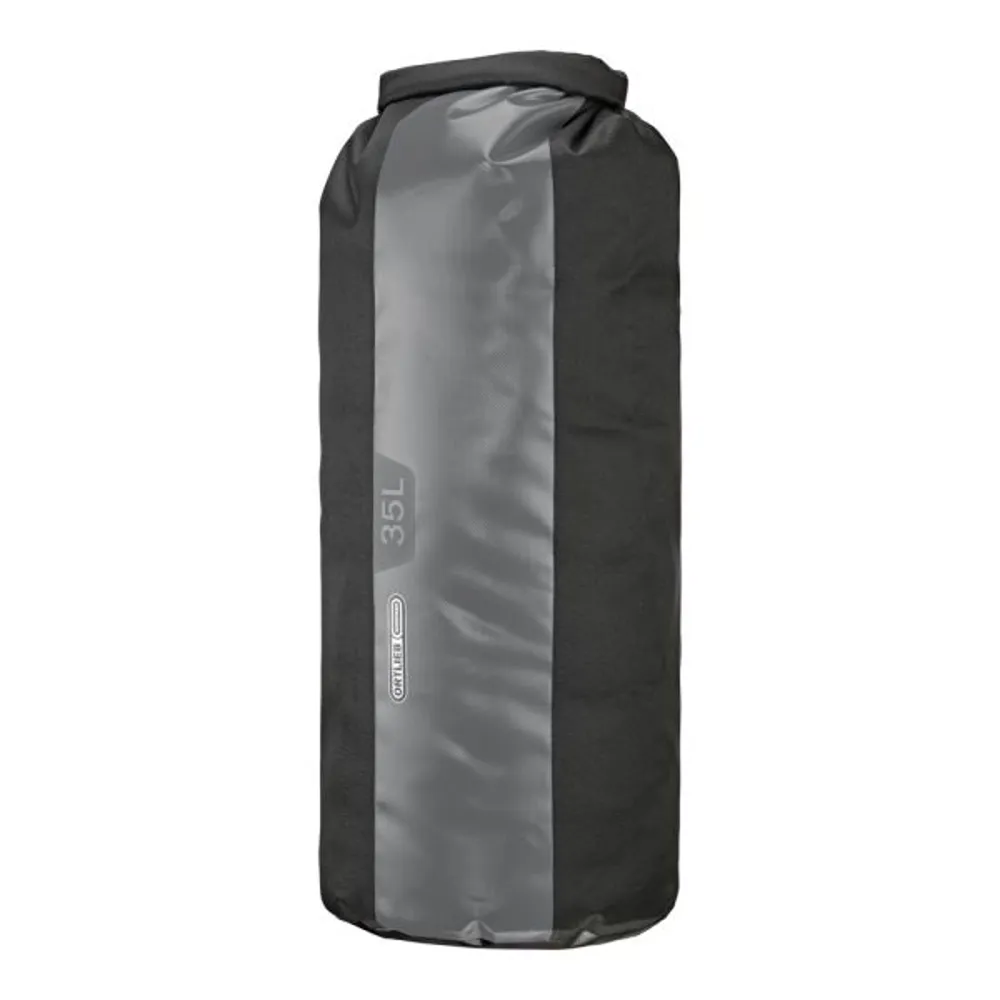 uPRISE Bikes Ortlieb Heavyweight Drybag PS490 - 35 Litre - Black/Grey | Price match, 365 day return s, 18-Month Warranty, Finance Available & Free UK Delivery