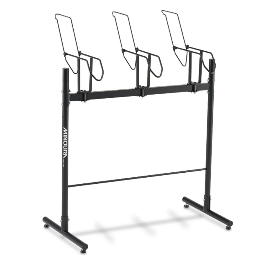 uPRISE Bikes Minoura DS-4200 3 Bike Upright Stand | Price match, 365 day return s, 18-Month Warranty, Finance Available & Free UK Delivery