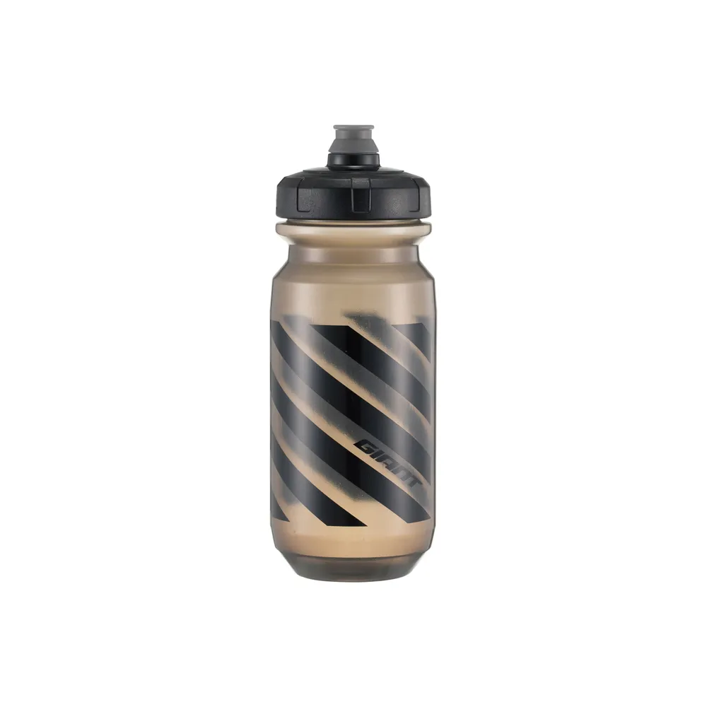 uPRISE Bikes Giant Doublespring Transparent Water Bottle - /Black - 600ml | Price match, 365 day return s, 18-Month Warranty, Finance Available & Free UK Delivery