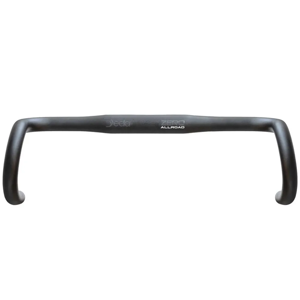 uPRISE Bikes Deda Zero Allroad RHM Road Handlebars - Polish On Black | Price match, 365 day returns, 18-Month Warranty, Finance Available & Free UK Delivery