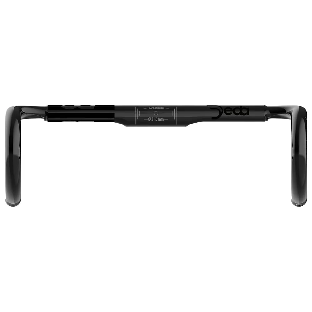 uPRISE Bikes Deda Superzero RS Carbon Handlebars - Polish On Black | Price match, 365 day returns, 18-Month Warranty, Finance Available & Free UK Delivery