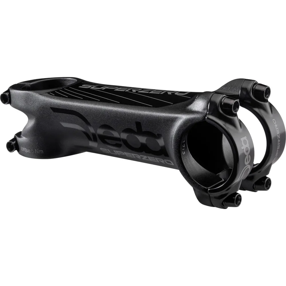 uPRISE Bikes Deda Superzero Stem - Polish On Black | Price match, 365 day returns, 18-Month Warranty, Finance Available & Free UK Delivery