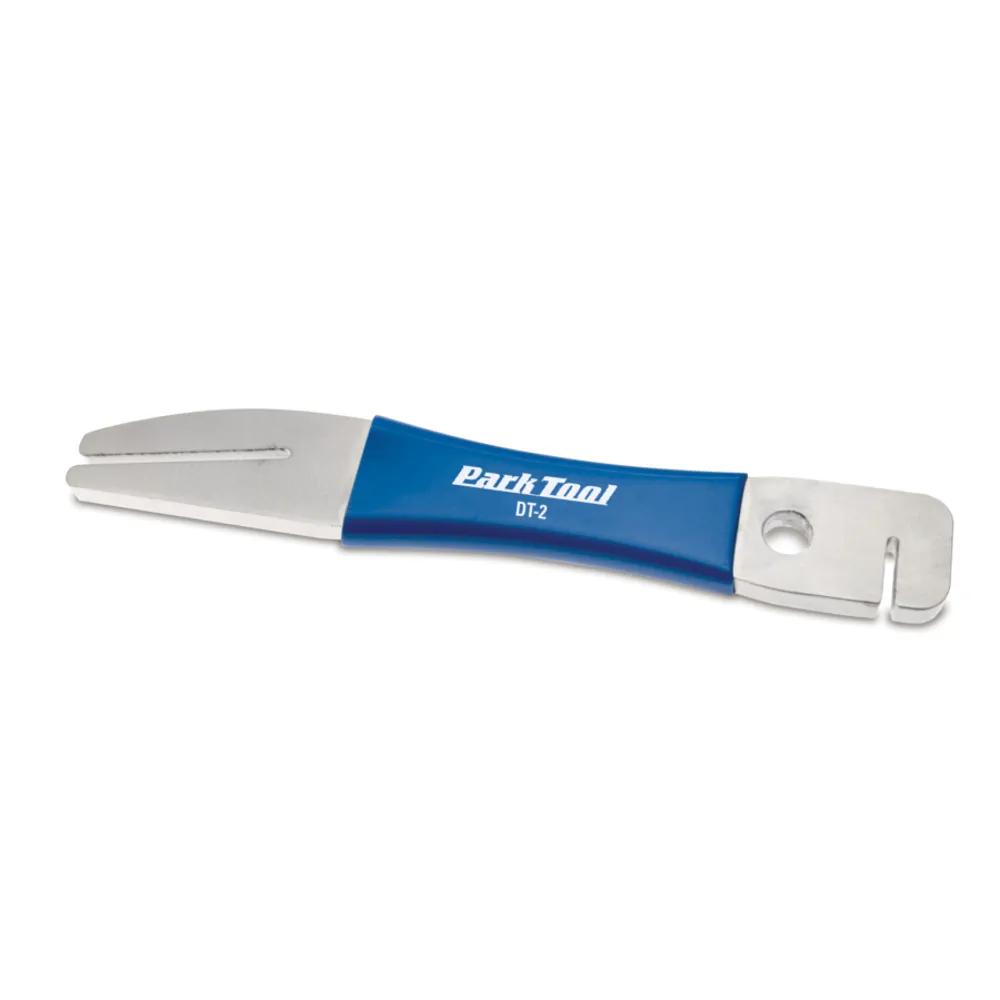 uPRISE Bikes Park Tool DT-2 Rotor Truing Fork - Blue/Silver | Price match, 365 day return s, 18-Month Warranty, Finance Available & Free UK Delivery