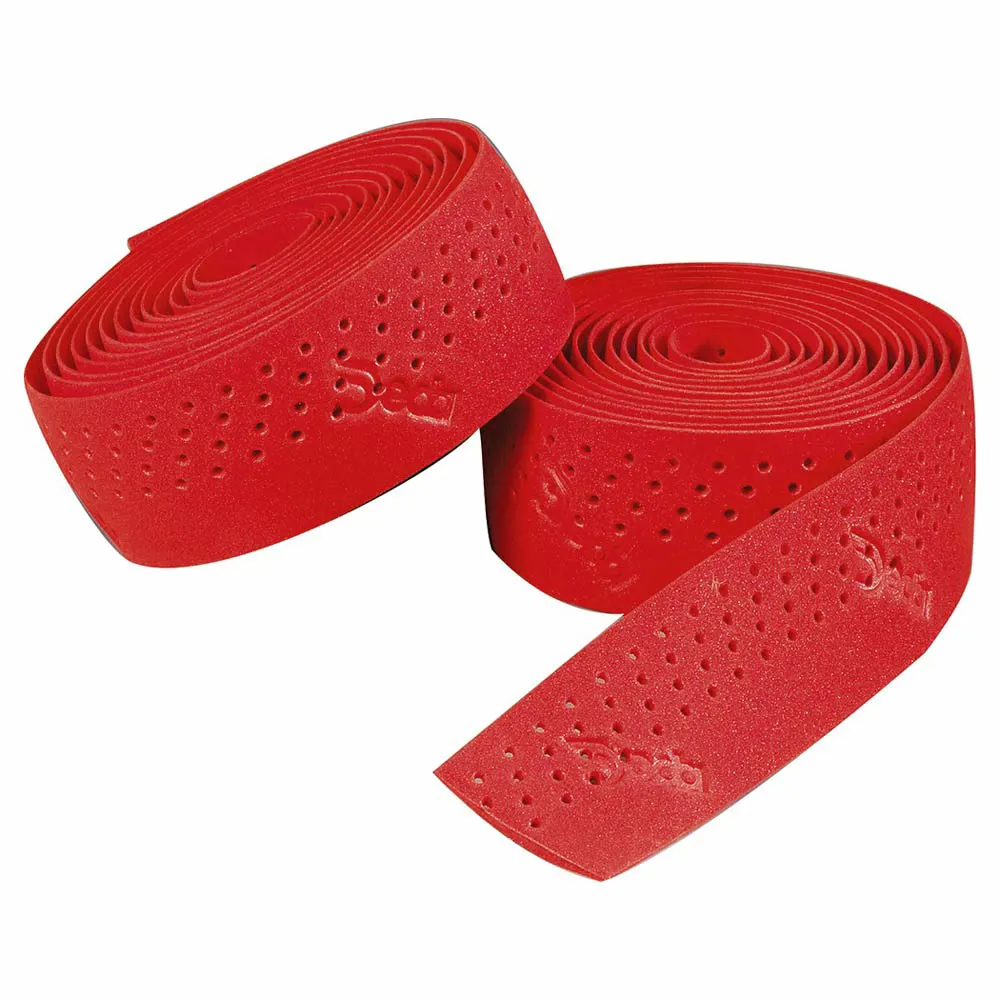 uPRISE Bikes Deda Traforato Perforated Bar Tape - Red | Price match, 365 day returns, 18-Month Warranty, Finance Available & Free UK Delivery