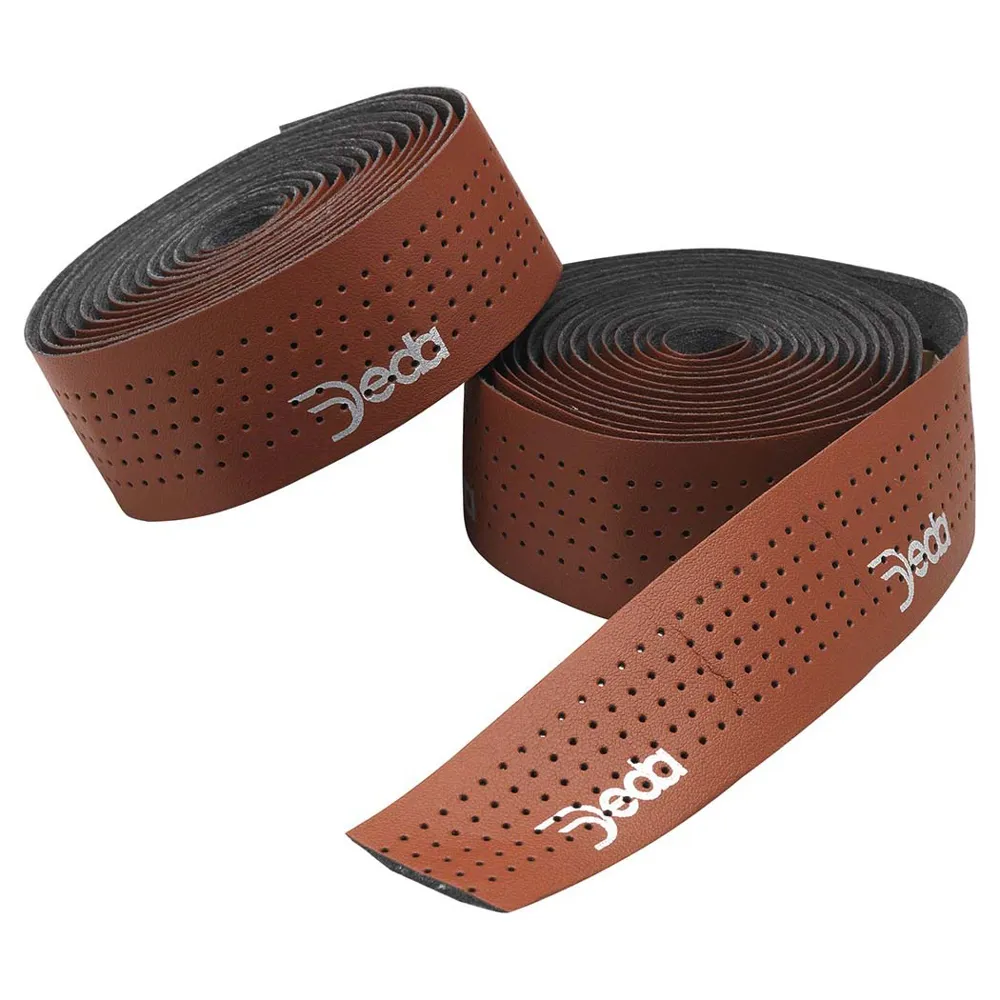 uPRISE Bikes Deda Leather Look Bar Tape - Brown | Price match, 365 day returns, 18-Month Warranty, Finance Available & Free UK Delivery