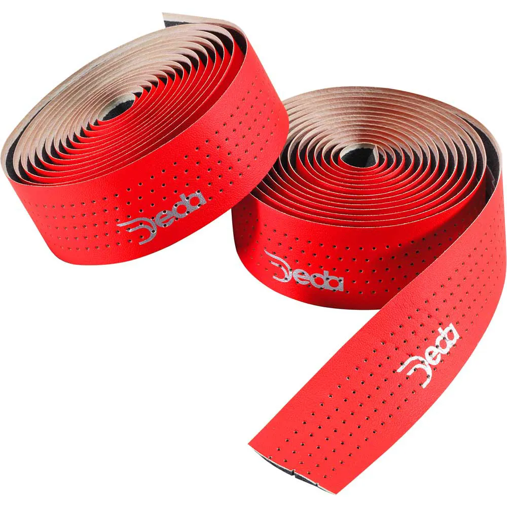 uPRISE Bikes Deda Mistral Perforated Bar Tape - Red | Price match, 365 day returns, 18-Month Warranty, Finance Available & Free UK Delivery